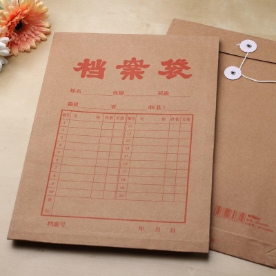 牛皮档案袋